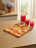 Paños de cocina microfibra 40x60 cm - Naranjas y Frutillas