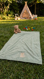 Toalla corporal Gatitos 70x140 cm - Gatito Explorador (Verde)